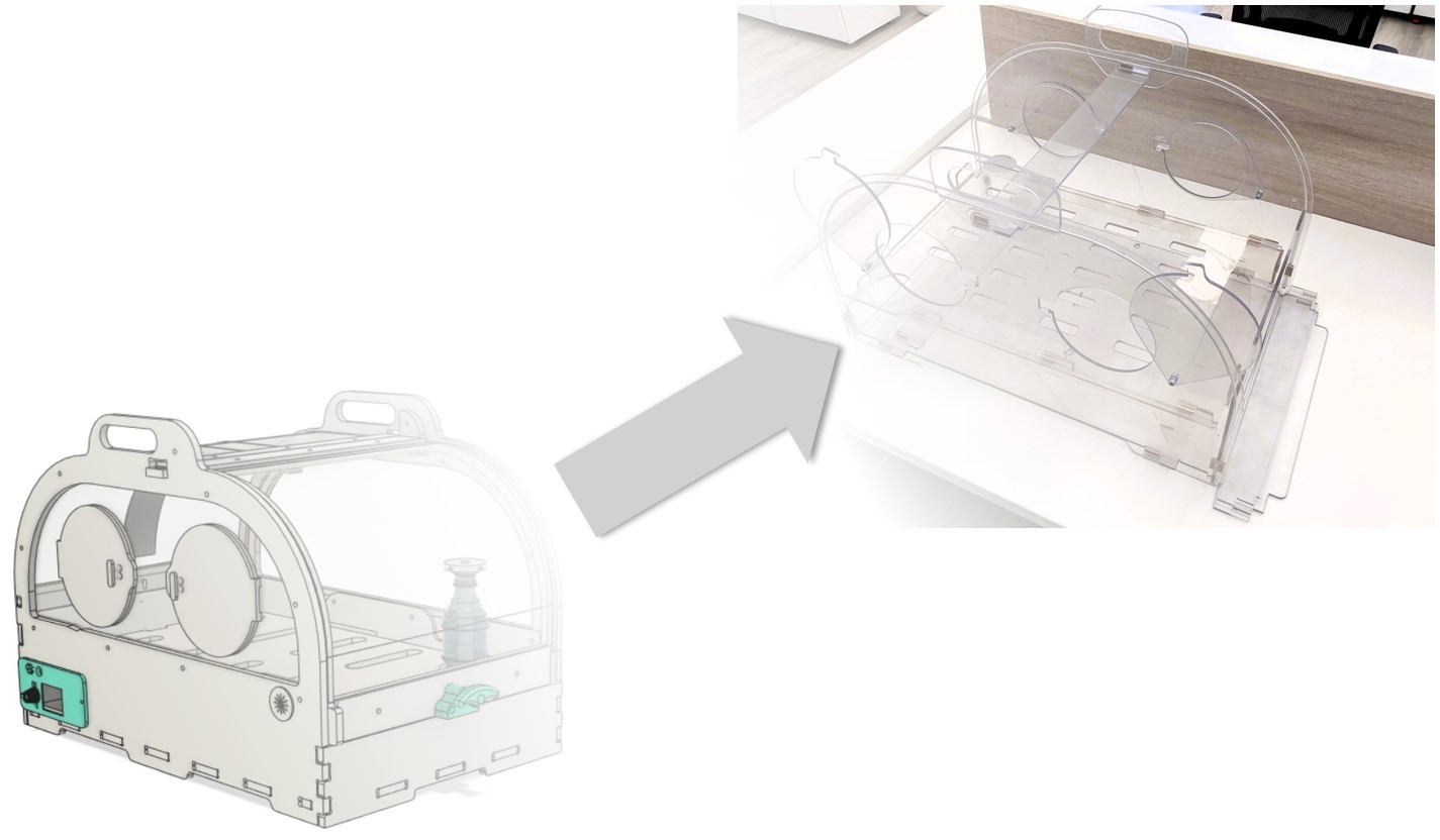 Redesign and optimization of an incubator to reduce manufacturing costs